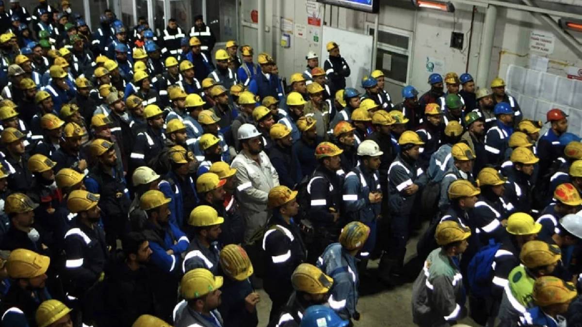 Manisa'da Maden Ocağı Kapatıldı, 1361 İşçi İşsiz Kaldı