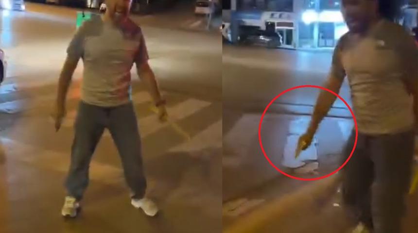 Ankara'da Silahını çekip tehditler savuran polis memuru görevden uzaklaştırıldı!