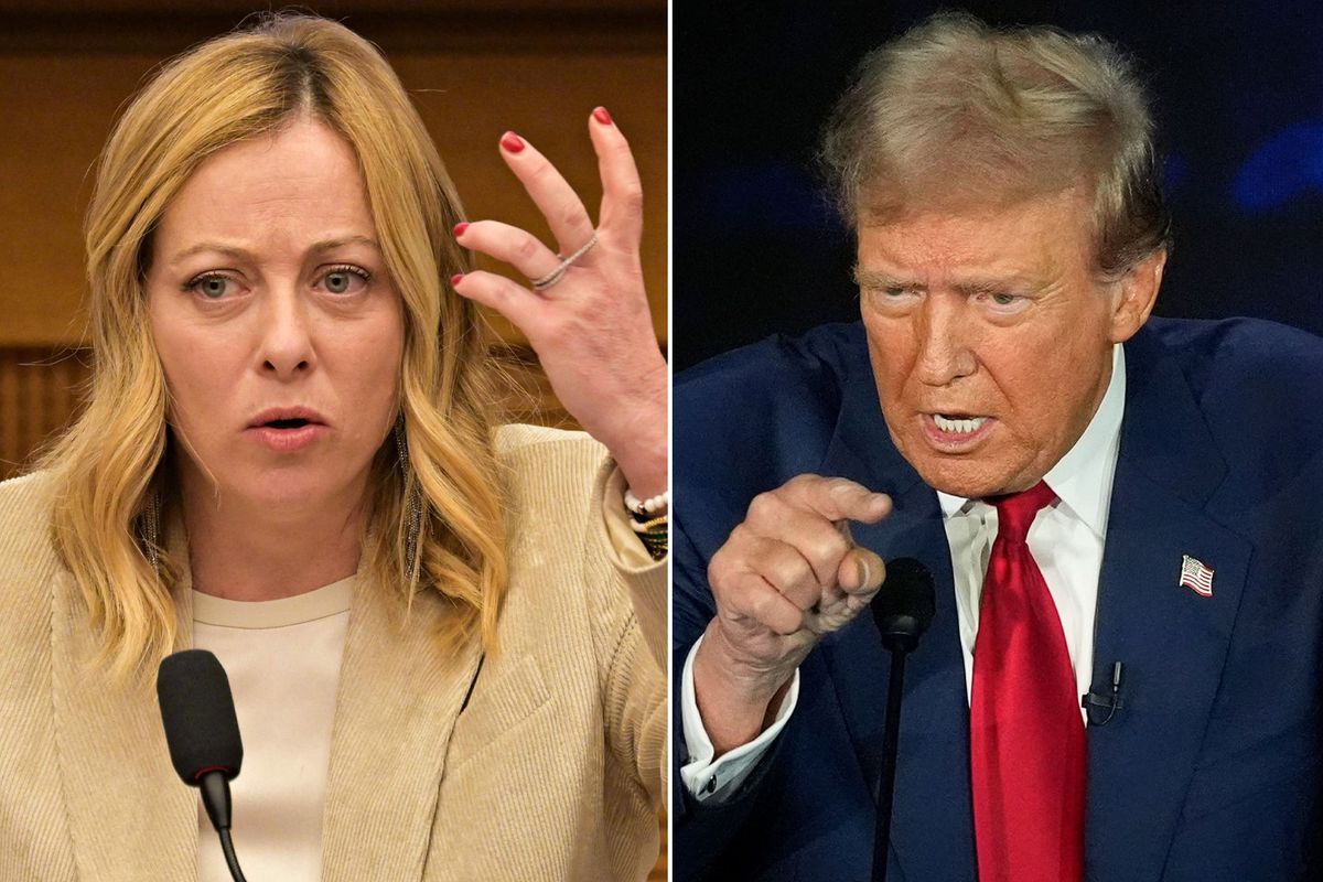 İran iki ülkeyi birbirine düşürdü! Trump Ateş Püskürdü Meloni rest çekti