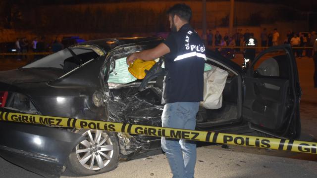 Uzman çavuşun hayatını kaybettiği kaza kamerada
